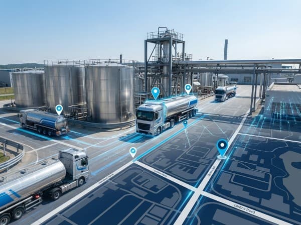 Fleet vehicles and map visibility